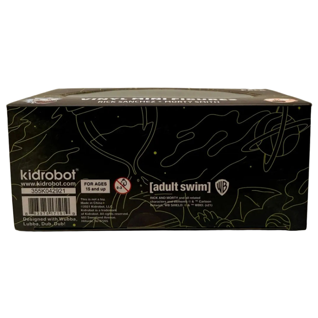 Kidrobot Rick and Morty Vinyl Mini Figures 2-Pack – Rick Sanchez & Morty Smith