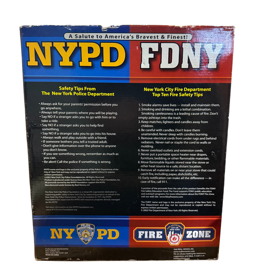 FDNY & NYPD Tribute 1/6 Scale Action Figures – Limited Edition Collectible (9/11 Tribute)