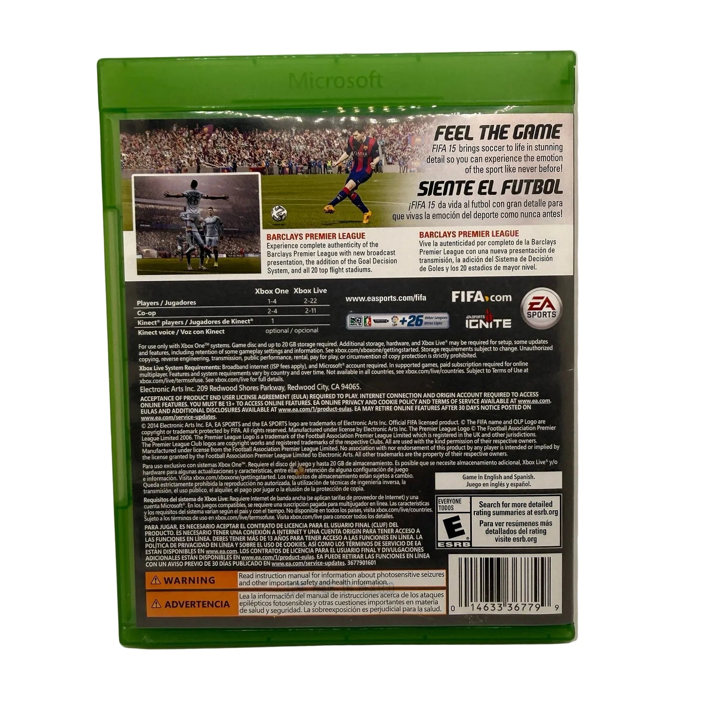 FIFA 15 Xbox One Game