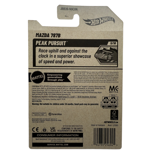 Hot Wheels Mazda 787B – Peak Pursuit Series (5/10)