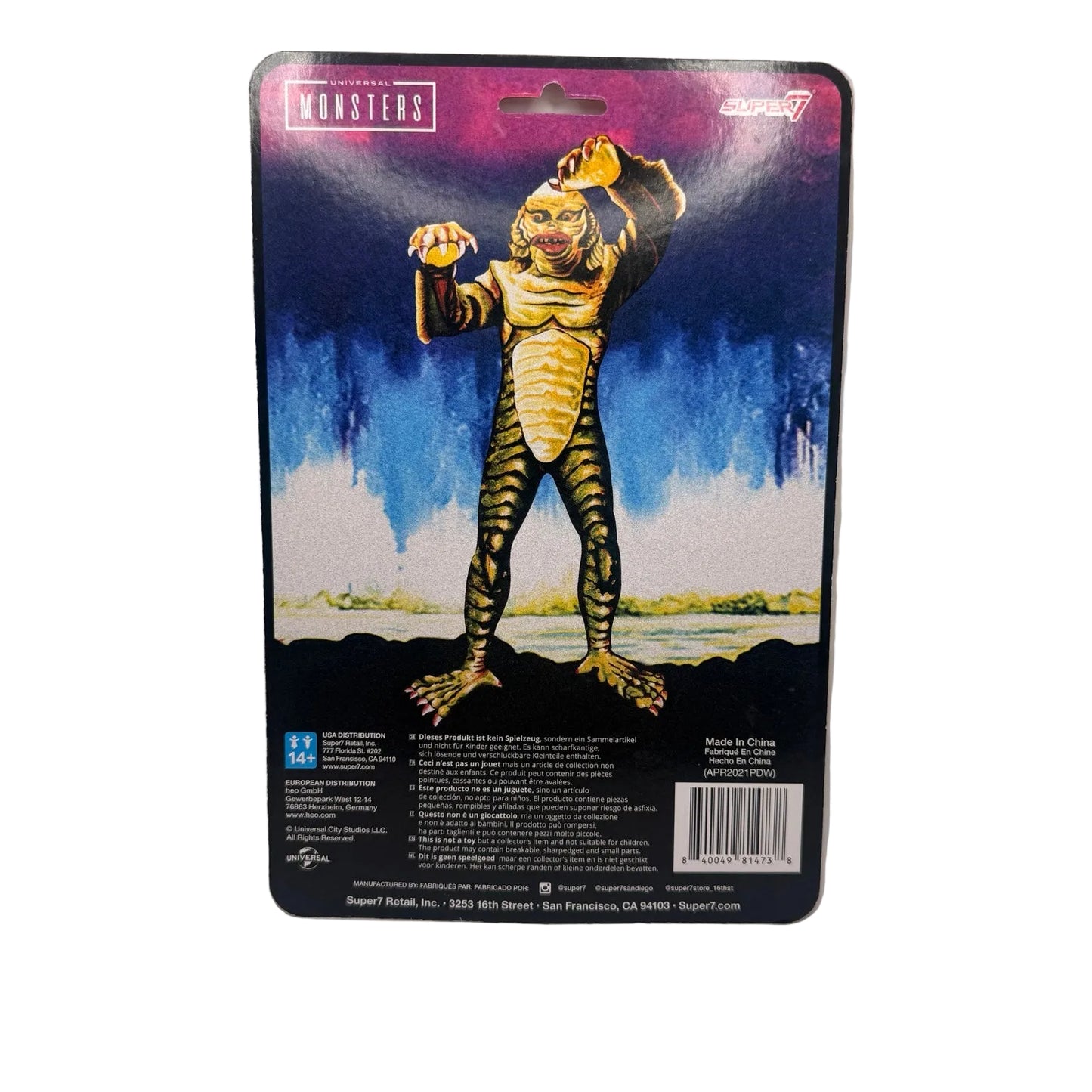 Super7 Universal Monsters Creature From the Black Lagoon “Super” Creature ReAction Figure