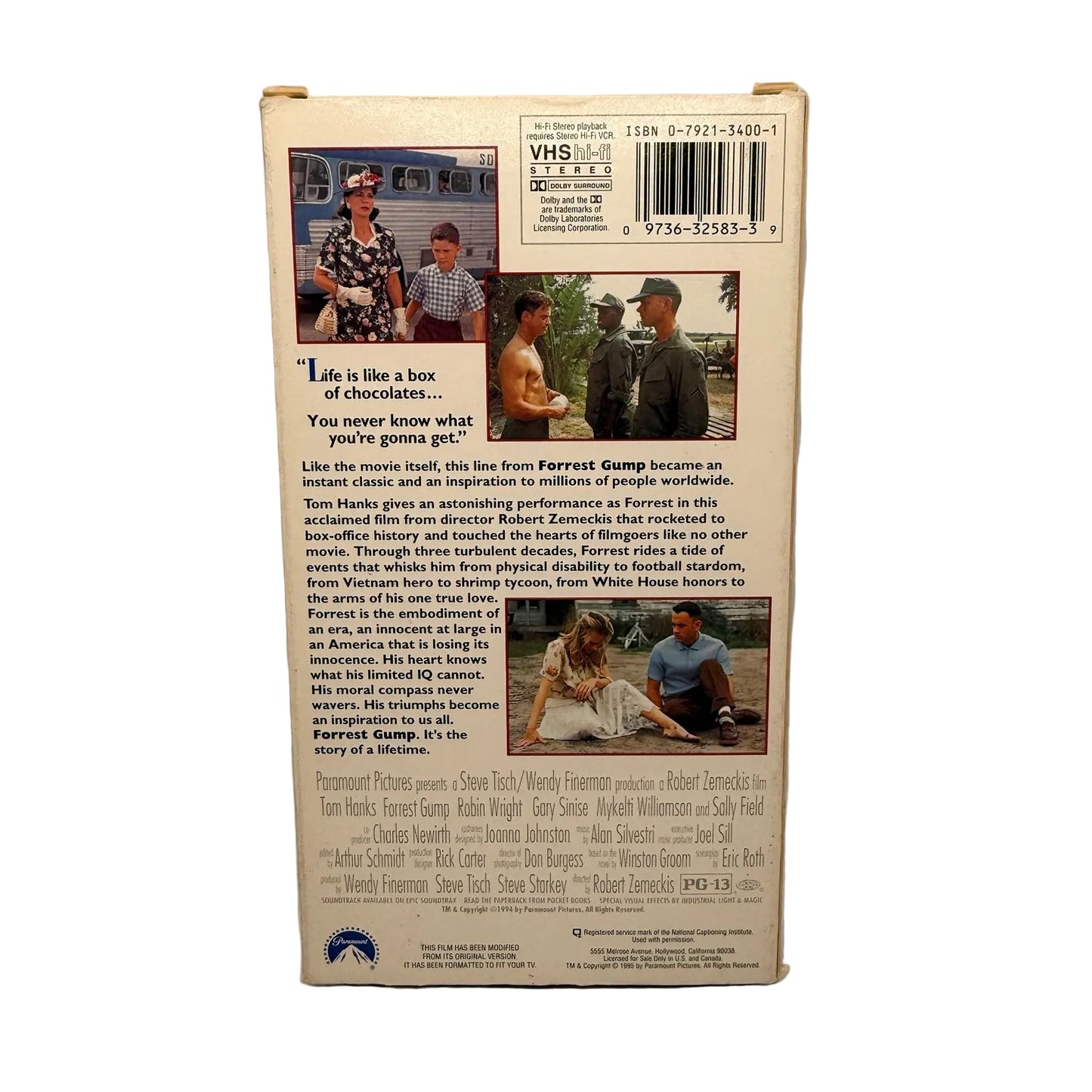 Forrest Gump VHS