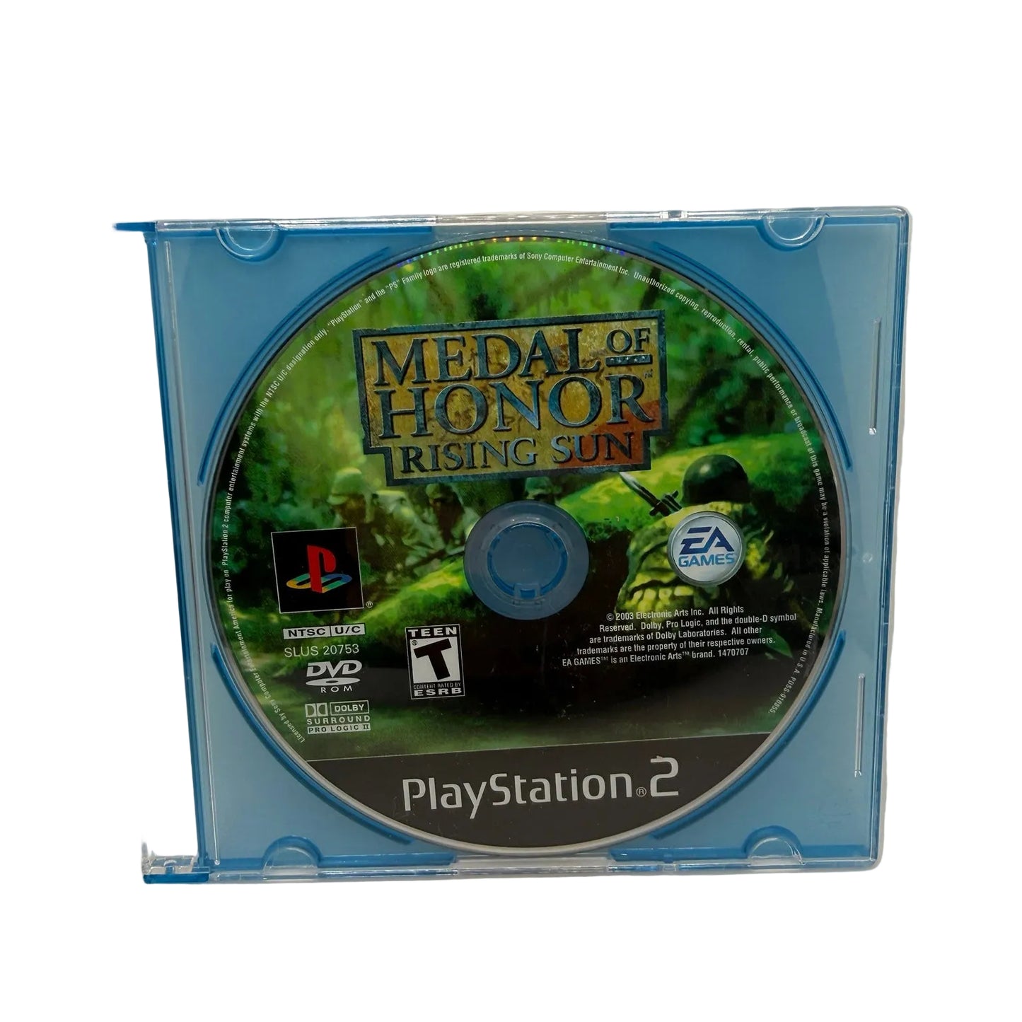 Medal of Honor: Rising Sun PS2 Disc Only