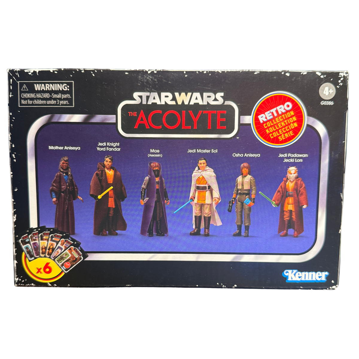 Star Wars The Acolyte Retro Collection 6-Pack(Kenner Style)