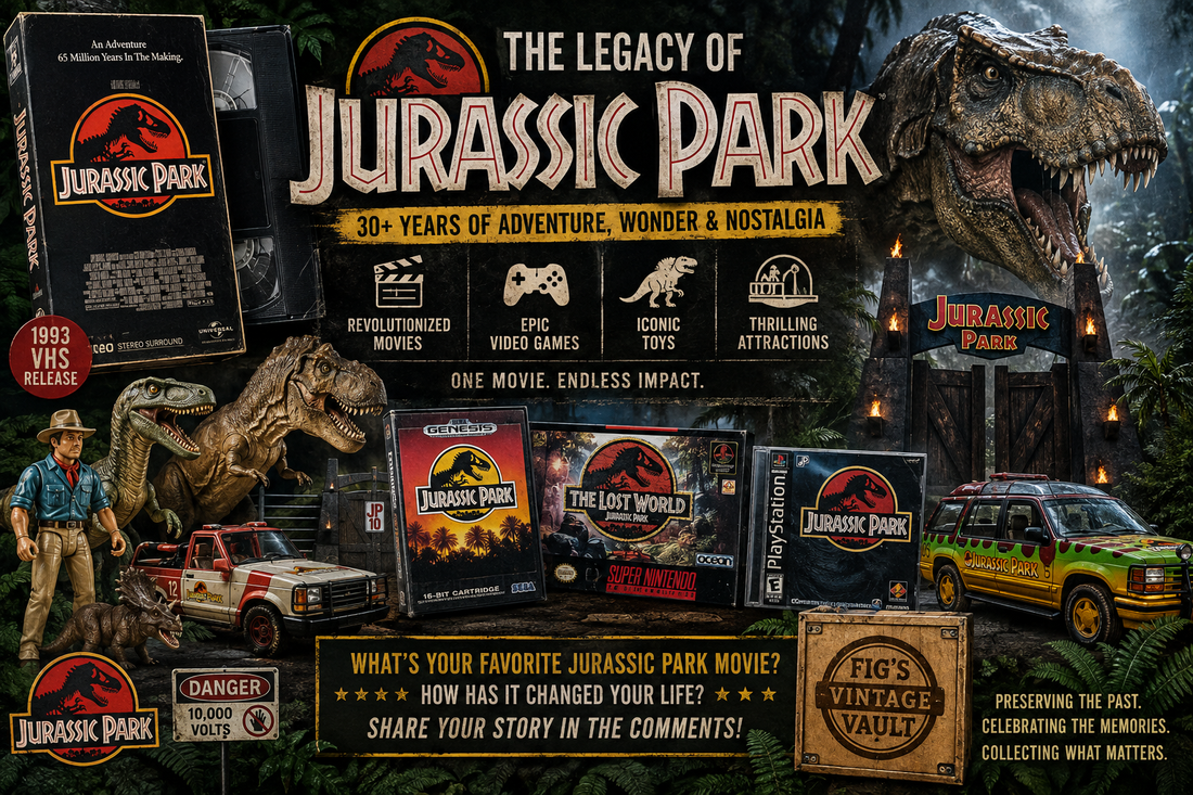 The Legacy of Jurassic Park: From VHS to Video Games, Toys, and Theme Parks