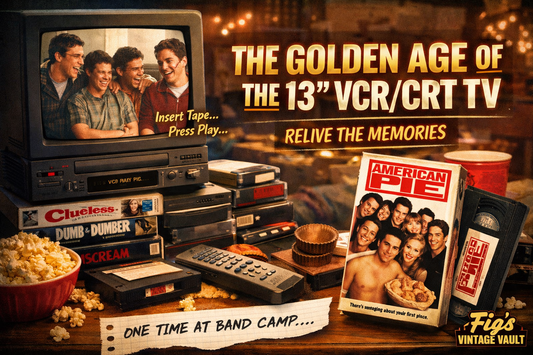 The Golden Glow of a 13” VCR/CRT Combo