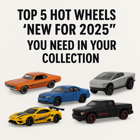 Top 5 Hot Wheels “New for 2025” You Need in Your Collection