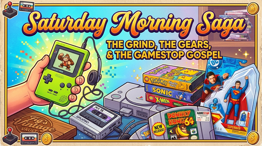 The Sacred Saturday: Cereal, Game Boys, and the GameStop Trade-In Ritual