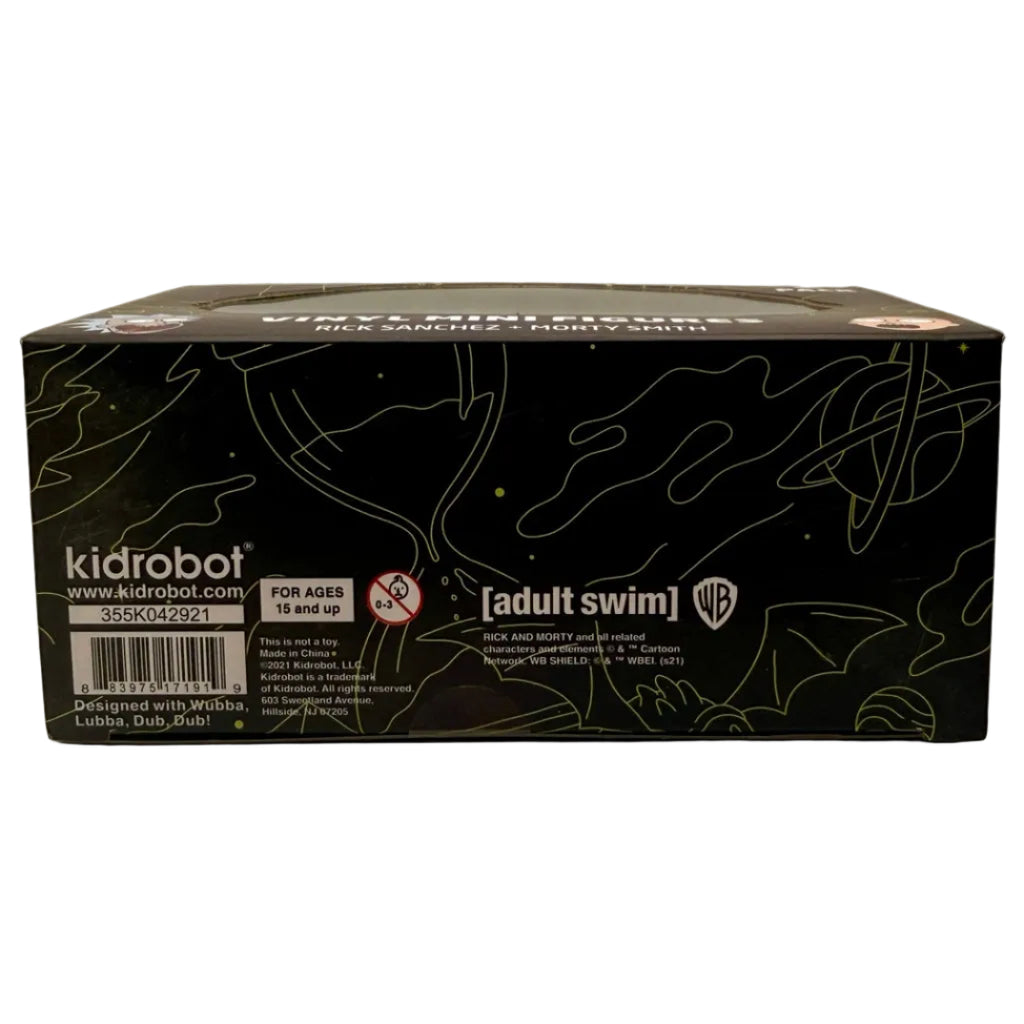 Kidrobot Rick and Morty Vinyl Mini Figures 2-Pack – Rick Sanchez & Morty Smith