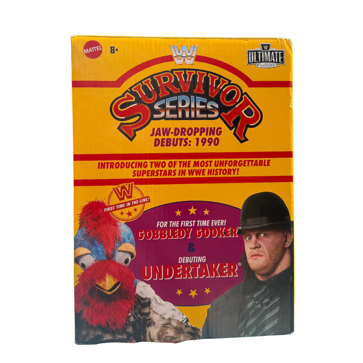WWF Undertaker & Gobbledy Gooker Ultimate Edition Survivor Series 1990 Action Figure Set