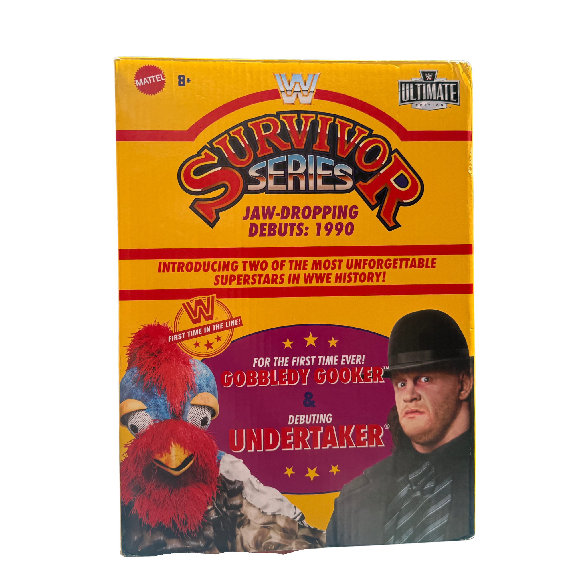WWF Undertaker & Gobbledy Gooker Ultimate Edition Survivor Series 1990 Action Figure Set
