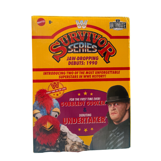 WWF Undertaker & Gobbledy Gooker Ultimate Edition Survivor Series 1990 Action Figure Set