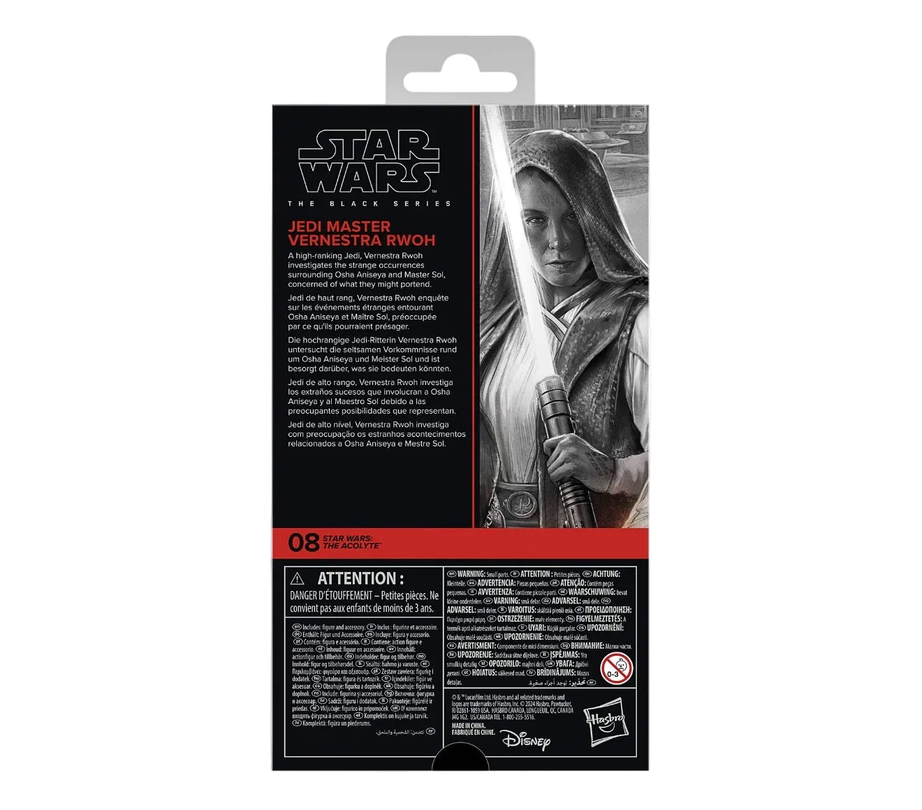 Star Wars The Black Series Jedi Master Vernestra Rwoh #08