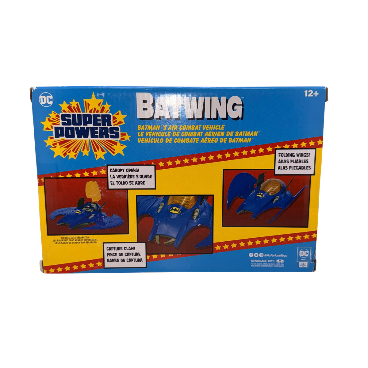 DC Super Powers Batwing + Batman Bundle