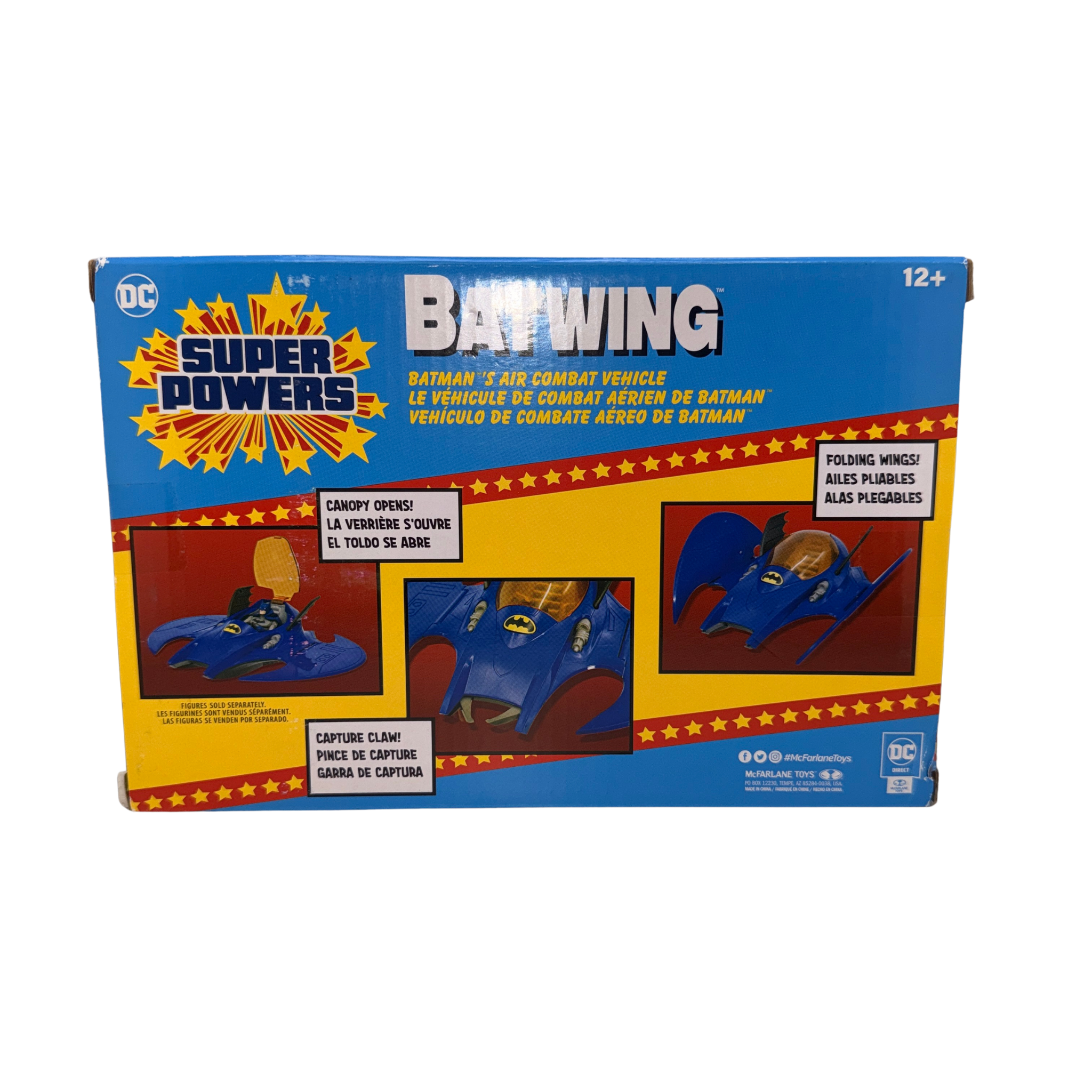 DC Super Powers Batwing + Batman Bundle