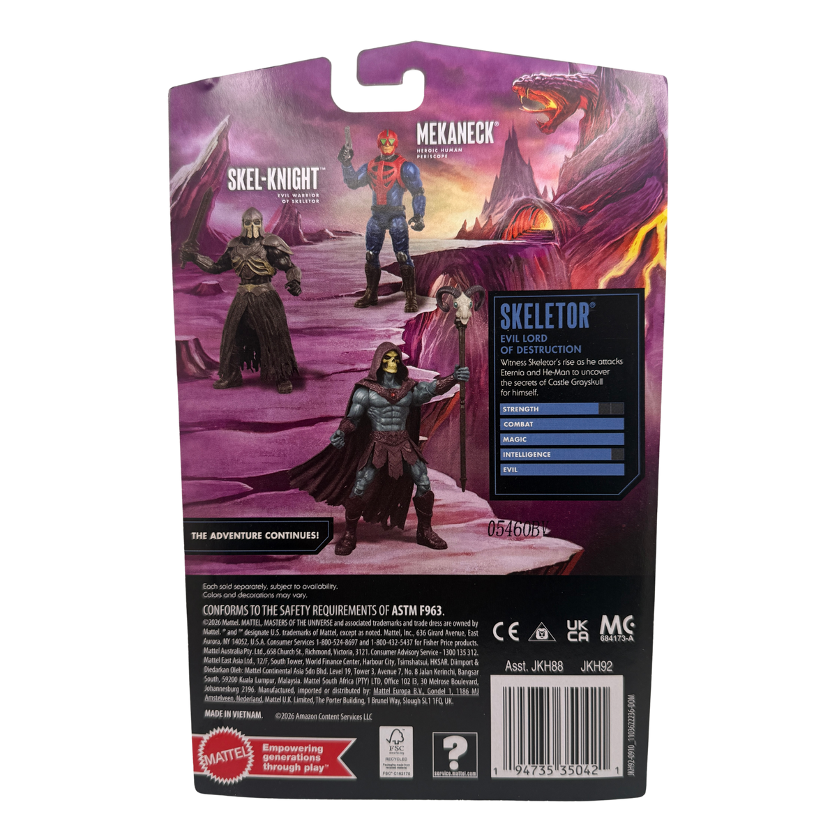 Masters of the Universe Skeletor Figure