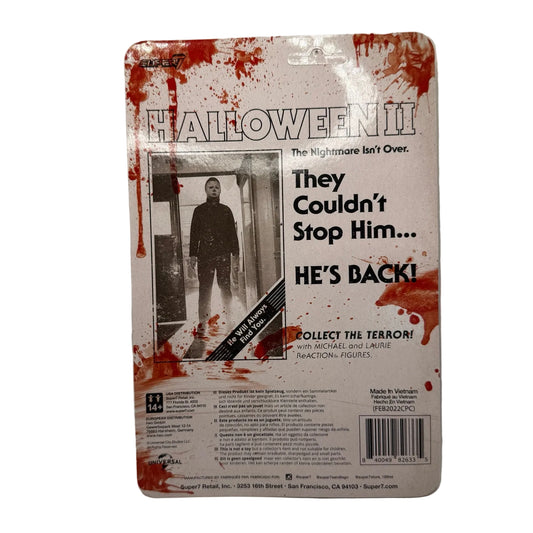 Super7 ReAction Halloween II – Michael Myers Blood Splattered Action Figure