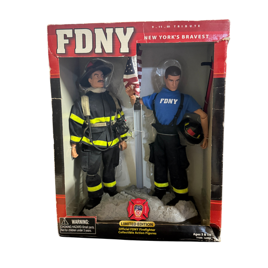 FDNY 9/11 Tribute Limited Edition Firefighter Collectible Action Figures – 1/6 Scale