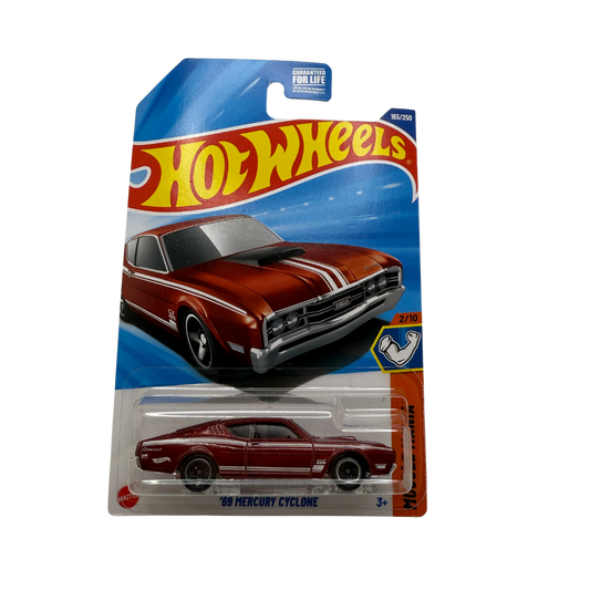 Hot Wheels '69 Mercury Cyclone – Muscle Mania 2/10 (165/250)