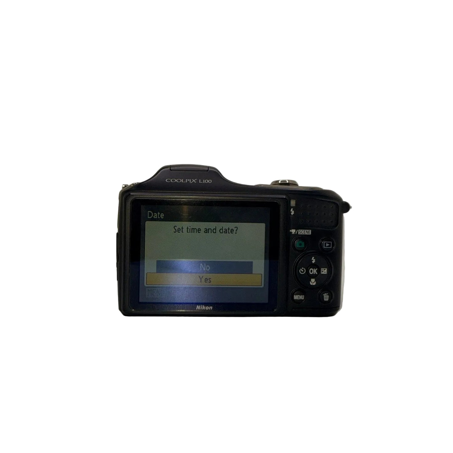 Nikon COOLPIX L100 10MP Digital Camera 15x Optical Zoom – TESTED WORKING