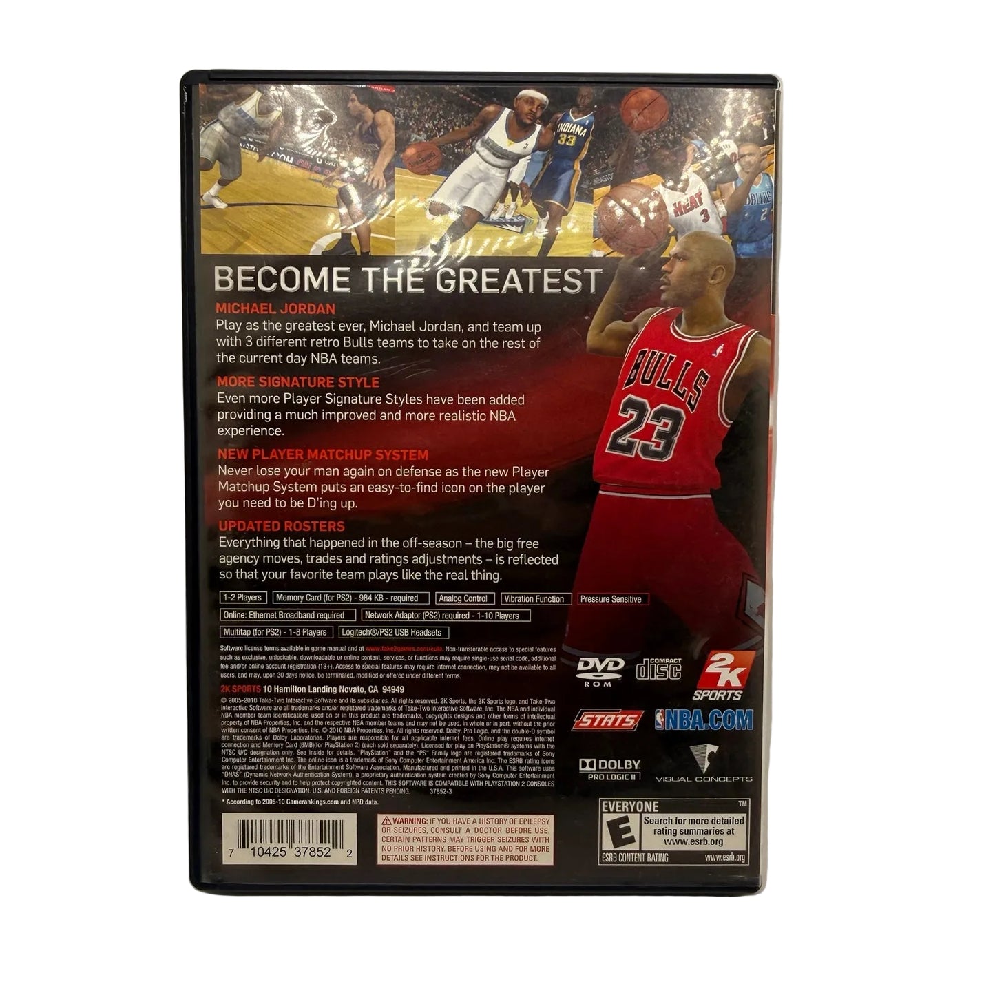 NBA 2K11 Sony PlayStation 2