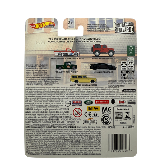 Hot Wheels Boulevard ‘67 Austin Mini Pickup – Premium Real Riders – #48