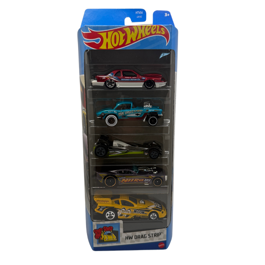 Hot Wheels HW Drag Strip 5-Pack
