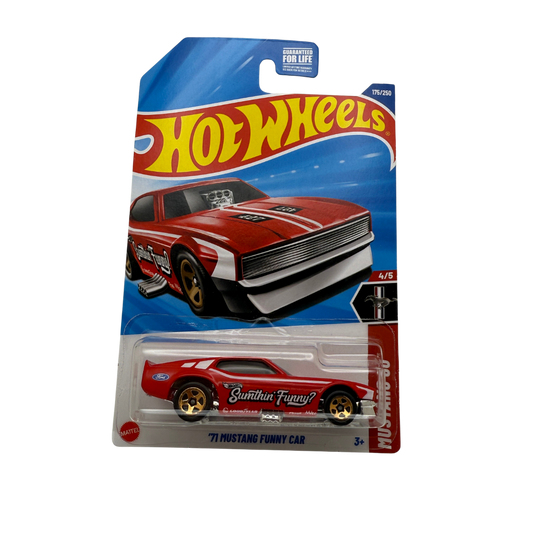 Hot Wheels 2024 '71 Mustang Funny Car – Mustang 60 Series | Collector Diecast 4/5