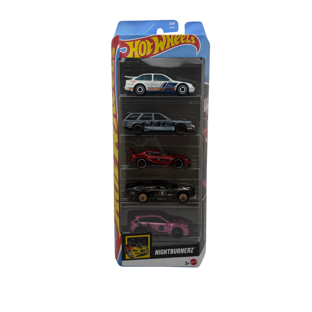 Hot Wheels Nightburnerz 5-Pack