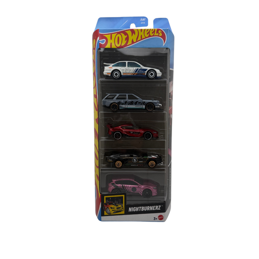 Hot Wheels Nightburnerz 5-Pack