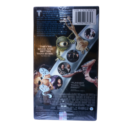 Men in Black II VHS