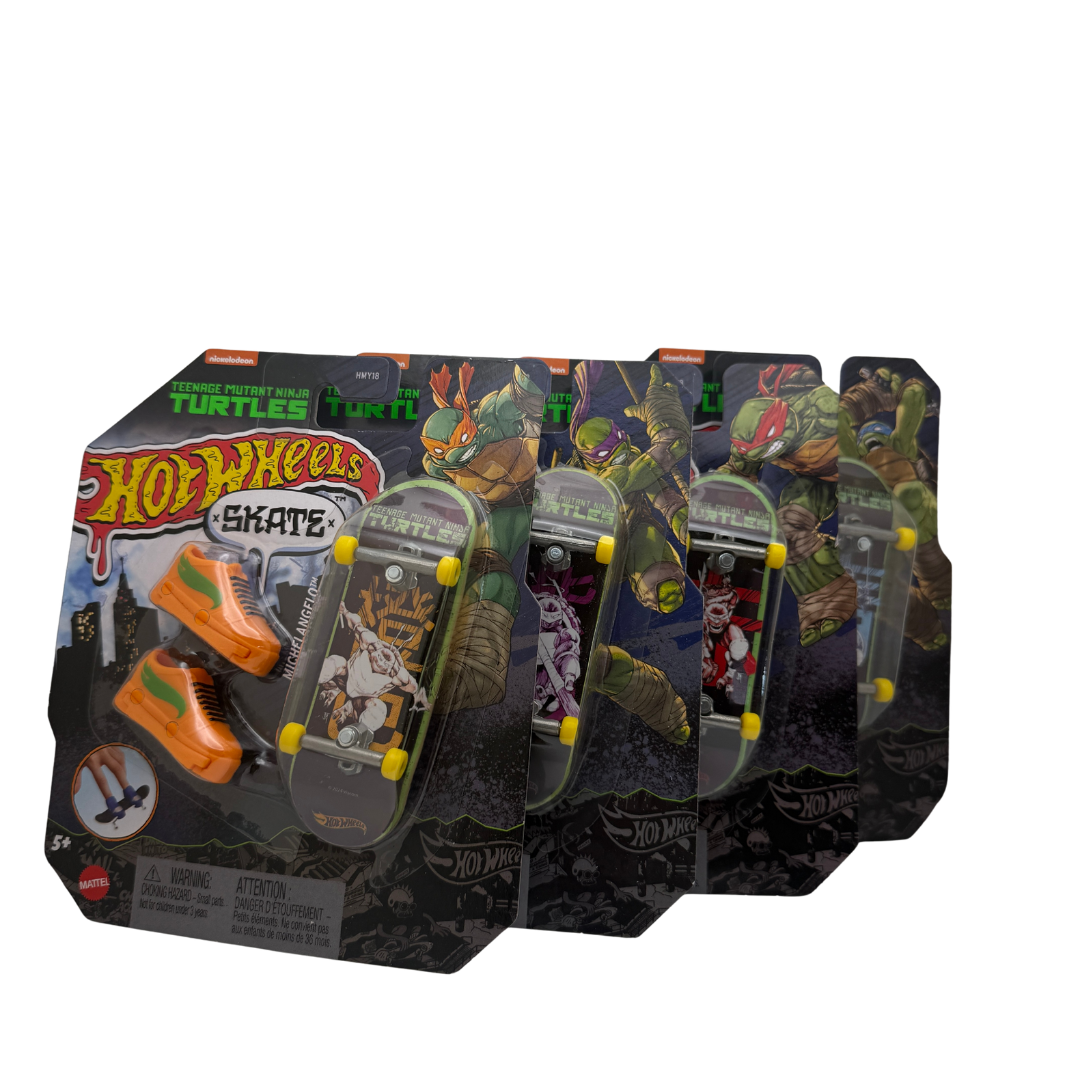 Hot Wheels Skate x Teenage Mutant Ninja Turtles 4-Pack