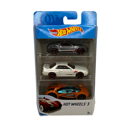 Hot Wheels 3-Pack – Nissan 350z, R32 Skyline, Concept Racer