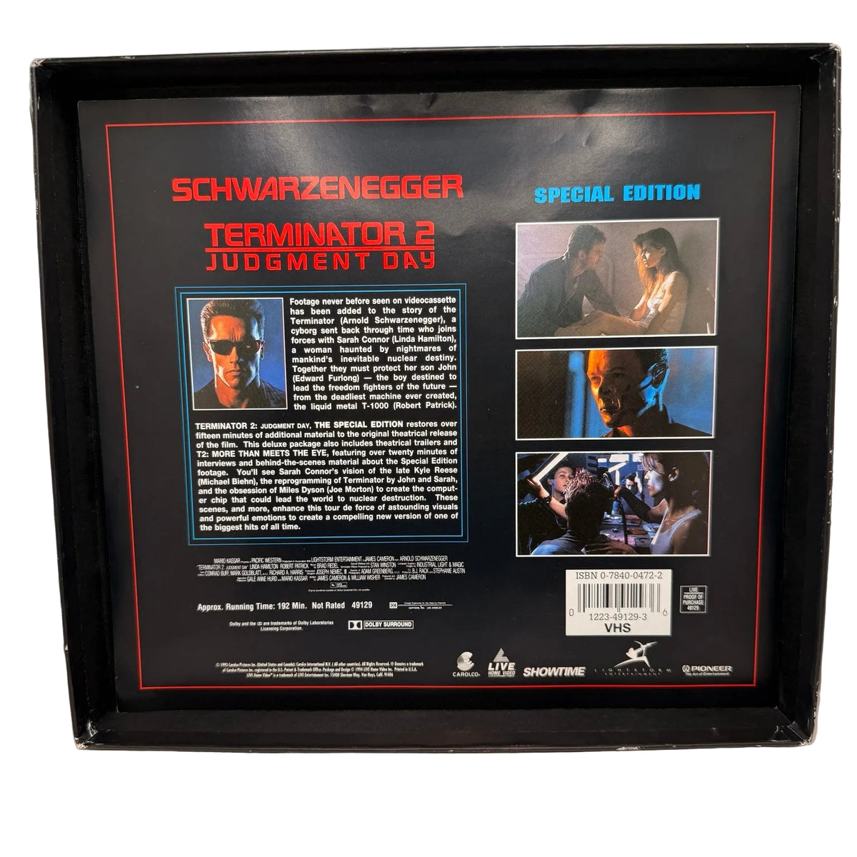 Terminator 2: Judgment Day Special Edition VHS Collector's Set