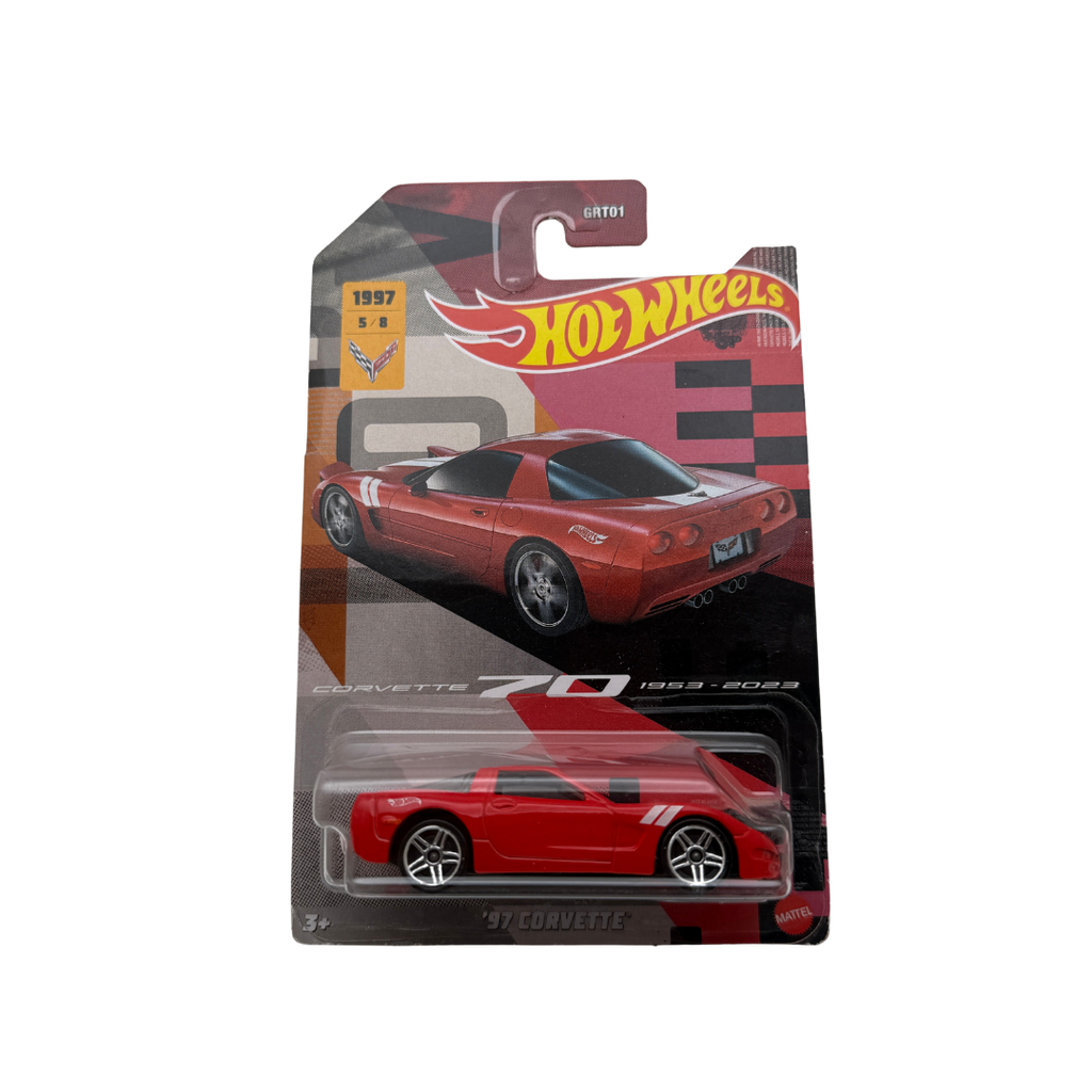 Hot Wheels ’97 Corvette – 70th Anniversary Edition 5/8 | Corvette Series (1953–2023)