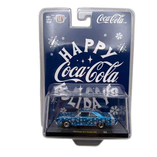 M2 Machines – 1969 Dodge Dart Swinger 340 | Coca-Cola “Happy Holidays” Edition | Limited Release