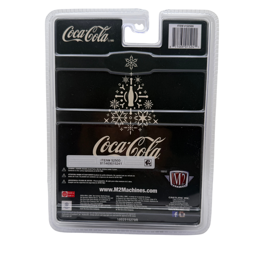 M2 Machines Coca-Cola 1961 VW Double Cab Truck – Holiday Edition Diecast (1:64 Scale)