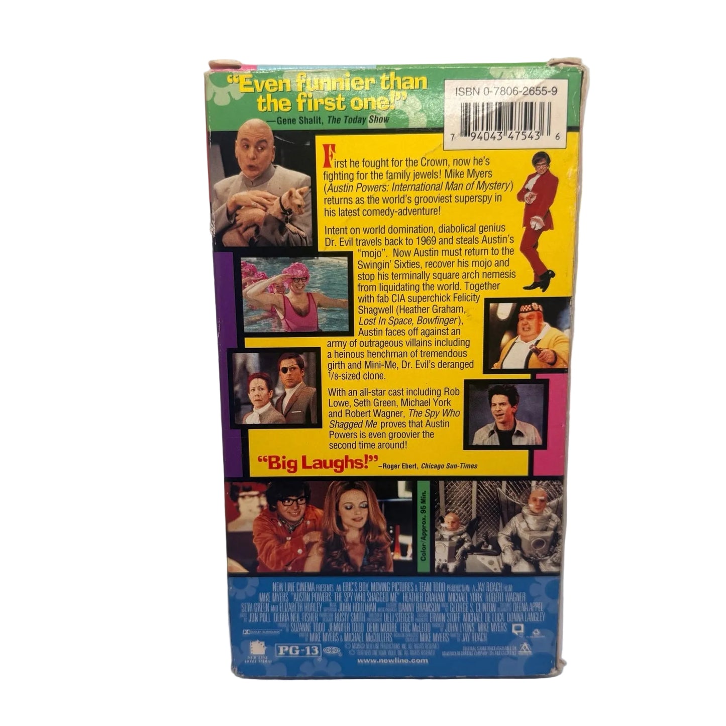 Austin Powers: The Spy Who Shagged Me VHS