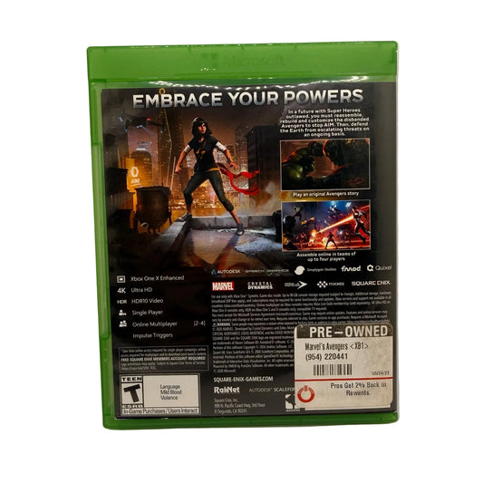 Marvel's Avengers Xbox One Game