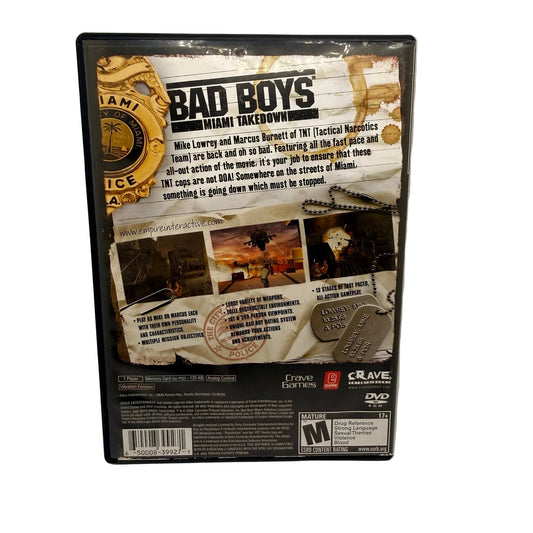 Bad Boys: Miami Takedown Sony PlayStation 2