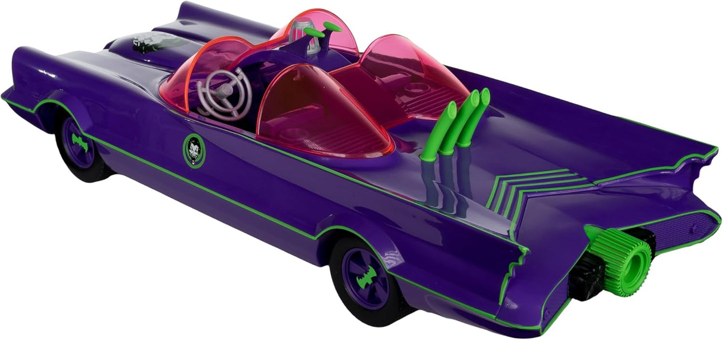 McFarlane Toys - DC Retro Batmobile & The Joker (Batman 66') 2pk, Gold Label, Amazon Exclusive