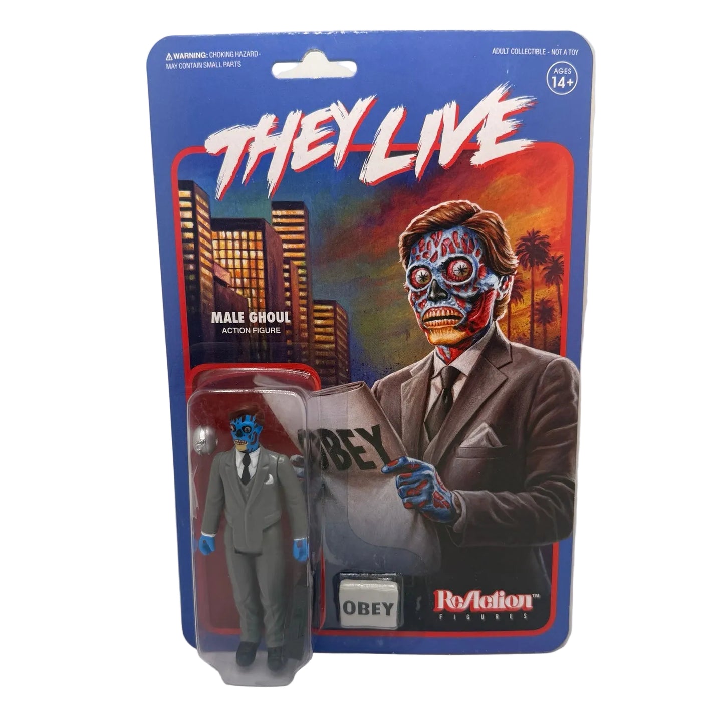 Super7 ReAction – They Live Male Ghoul 3.75" Action Figure