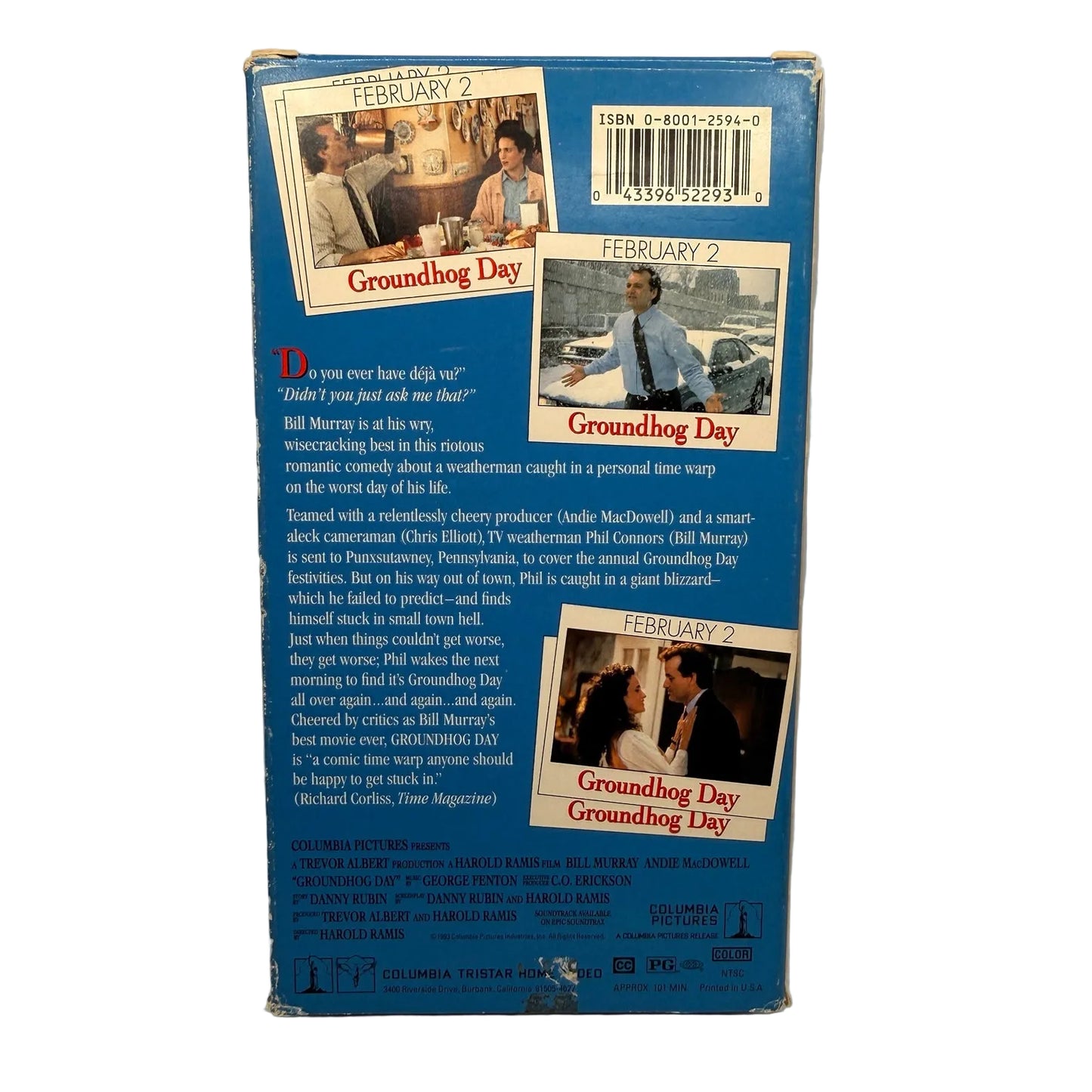Groundhog Day VHS