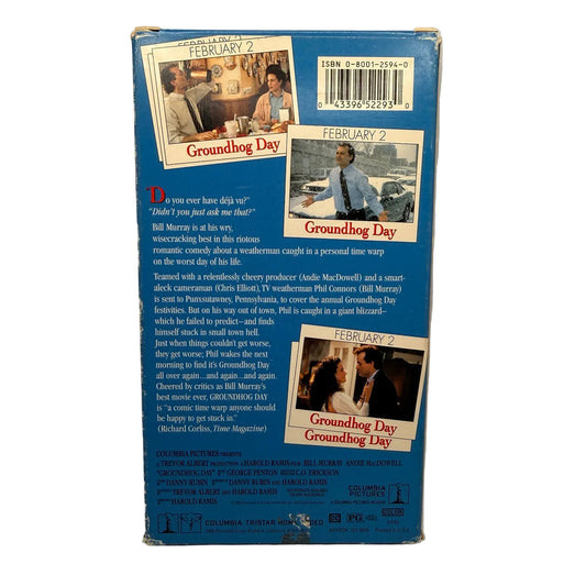 Groundhog Day VHS