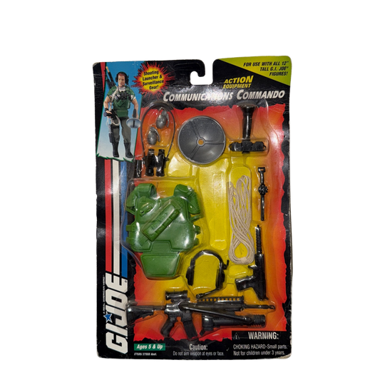 G.I. Joe Action Equipment – Communications Commando (MOC)