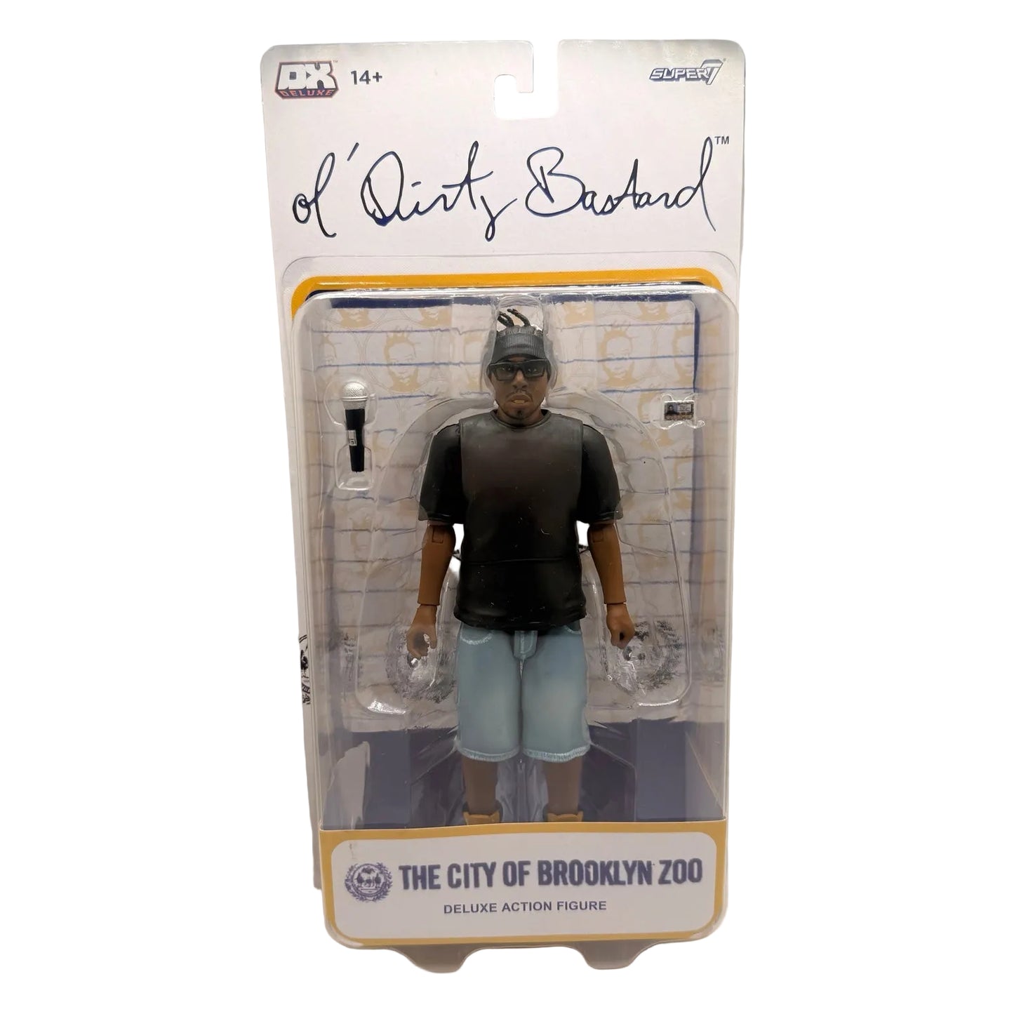 Ol' Dirty Bastard The City of Brooklyn Zoo DX Deluxe Action Figure by Super7