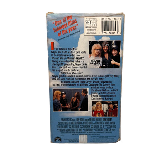 Wayne's World 2 VHS