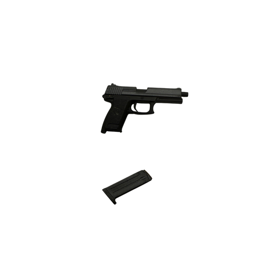 Black Pistol with Magazine – SIG Style (1:6)