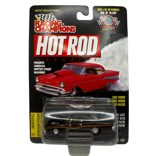 Racing Champions Hot Rod Magazine – Issue #33 '68 Plymouth (1 of 19,997)