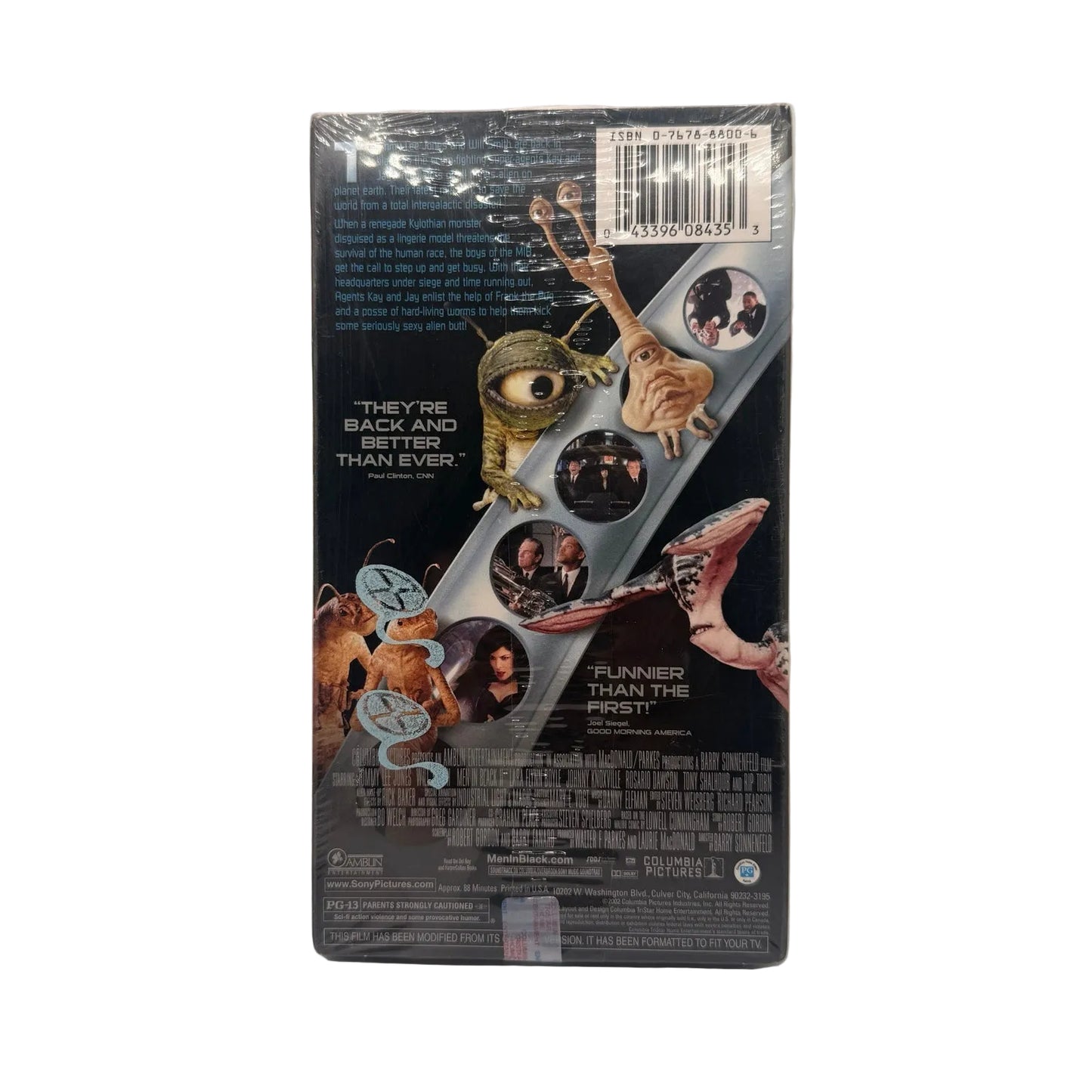 Men in Black II VHS Sealed